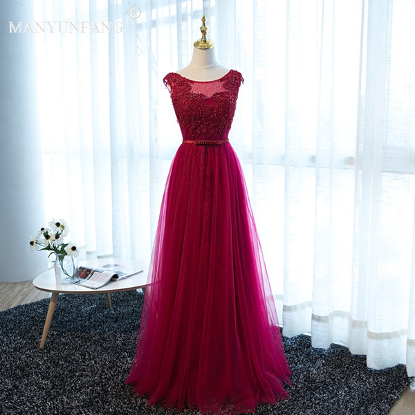 Real Pictures Red Spaghetti Straps Lace A Line Prom Dresses Bow Sash Ruffles Floor Length Formal Party Beading Pearls Evening Dresses