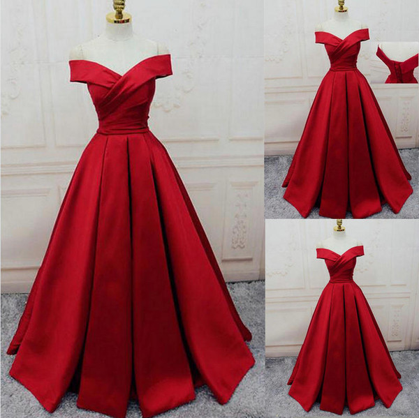 Royal Red Ball Gown Prom Dresses Sexy Jewel Long Prom Dresses Evening Gowns With Sparkly Beaded Bodice For Teens From CK338