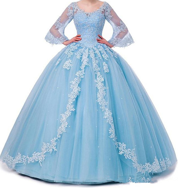 New Cheapest Stock Ball Gown Quinceanera Dresses Beaded Sweet 16 Year Lace-up Prom Party Evening Gown Vestidos De 15 Anos QC1403