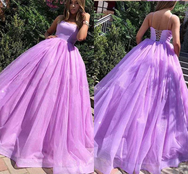 Luxury New Quinceanera Dresses Spaghetti Straps Sweep Train Plus Size Special Occasion Dress For Sweet 16 Modern Formal Party Prom Gown