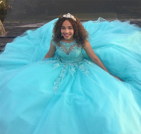 Saudi Africa Quinceanera Dress Princess Puffy Ball Gown Sweet 16 Years Dresses Girls Long Prom Party Pageant Gown Vestidos De 15 Anos