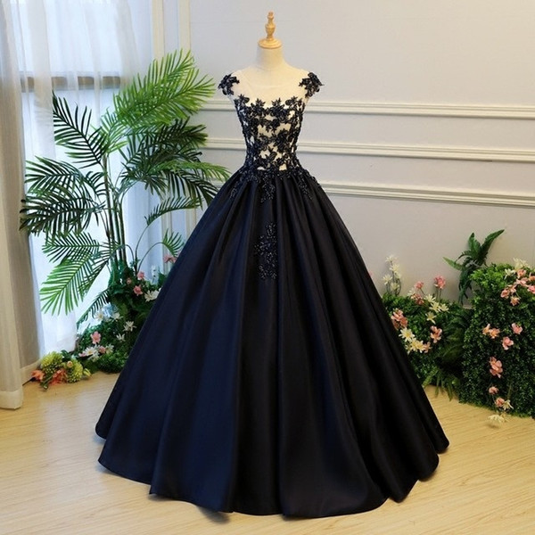 New Cheap Stock Quinceanera Dresses Ball Gown Beaded Sweet 16 Dress For 15 Years Hollow Back Princess Prom Party Gowns QC1128