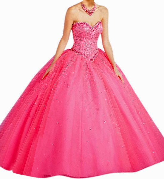 Glittering Sequins Crystal Quinceanera Dresses New Real Image Sweetheart Lace up Sweet 16 Years Princess Prom Dresses With Jackets HY462