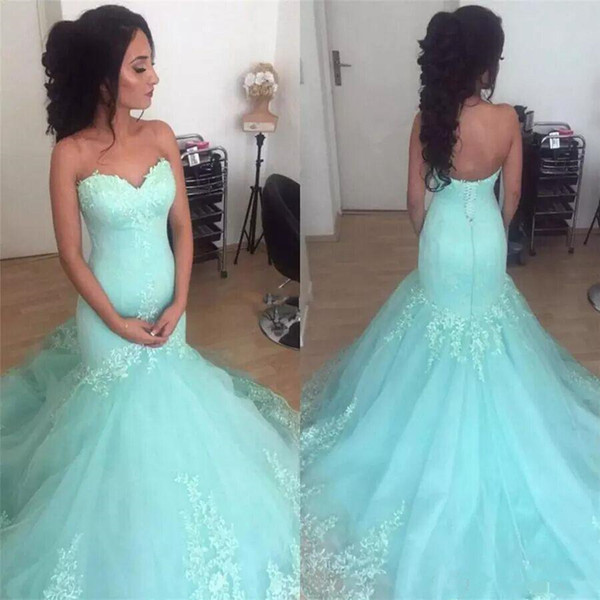 Mint sky blue mermaid Quinceanera Dresses sweet 16 dresses Prom Gowns masquerade formal evening Prom dresses formal evening Quinceanera