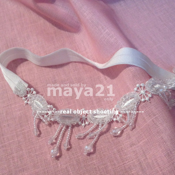 Handbeaded Wedding Garter Bridal Garters Glass Hanging Tassels Garter Belt Wedding Accessories Customer Made Size Real Photos