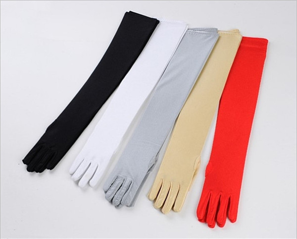 Women UV Protection Glove Bridal Gloves for Wedding Evening Party Banquet Long gloves Arm Hand Sleeve wedding accessories wholesale hot