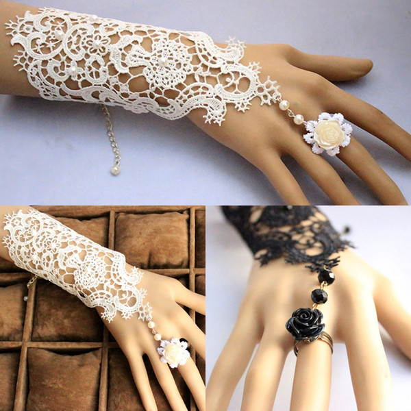 2019 New Long Black Fingerless Evening Glove White Bridal Wedding Gloves in stock Free Shipping Wedding Accessories Party Gloves Cheap