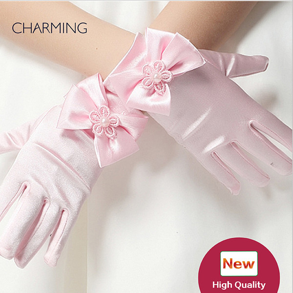 Gloves of the bride Kids beauty contest And dress for flower girl wedding Kids dresses for girls Best flower girl Product supplier china