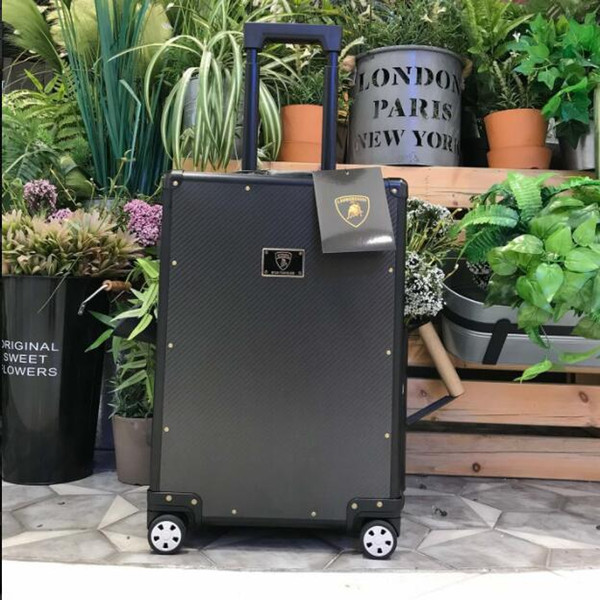 luxury luggage Size :20 inches, 22 inche Ultra-high pressure molding carbon fiber, precision machining aluminum alloy and top quality copper