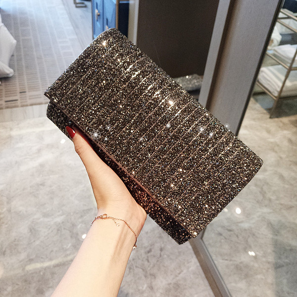 2019 New Evening Bag Diamond Bag Ladies Party Womens Handbag Evening Clutch Bag Shoulder Diagonal Small