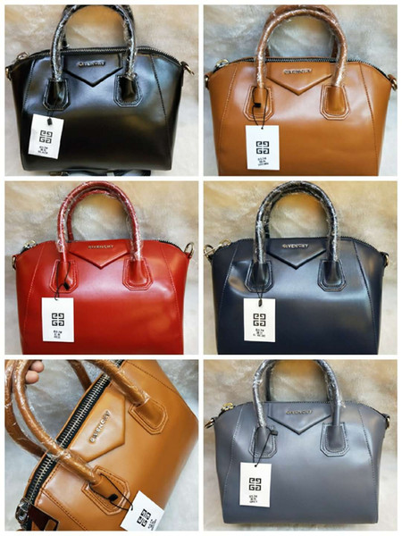 2019 Women's Shopping Tote with small clutch Genuine Leather Shoulder Bag High Quality Women Handbag 857 Good Price