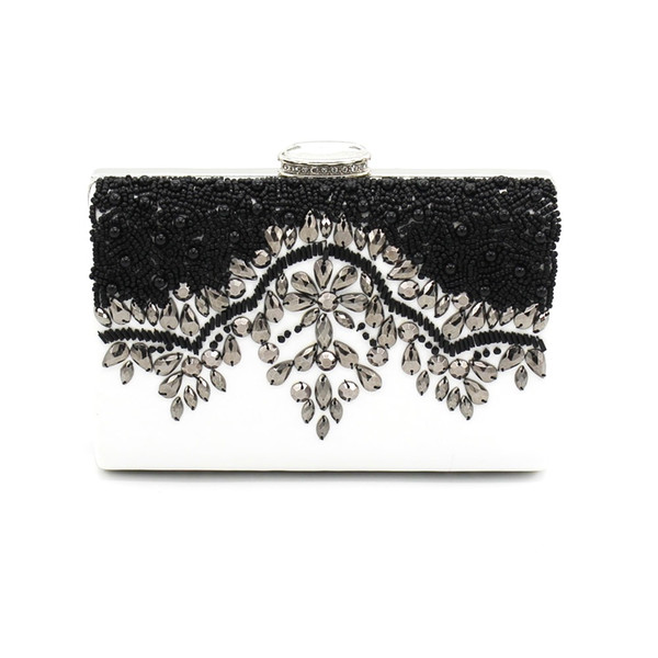 Women Luxury Evening Bags Brand Designer Ladies Day Clutches Wedding Clutch Purse Handmade Beading Sisters Party Handbags