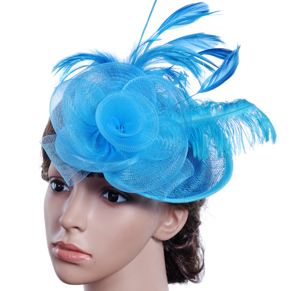 European And American Party Formal Women Hats For Wedding Party Evening Special Occasion Formal Ladies Bridal Hats Accessories