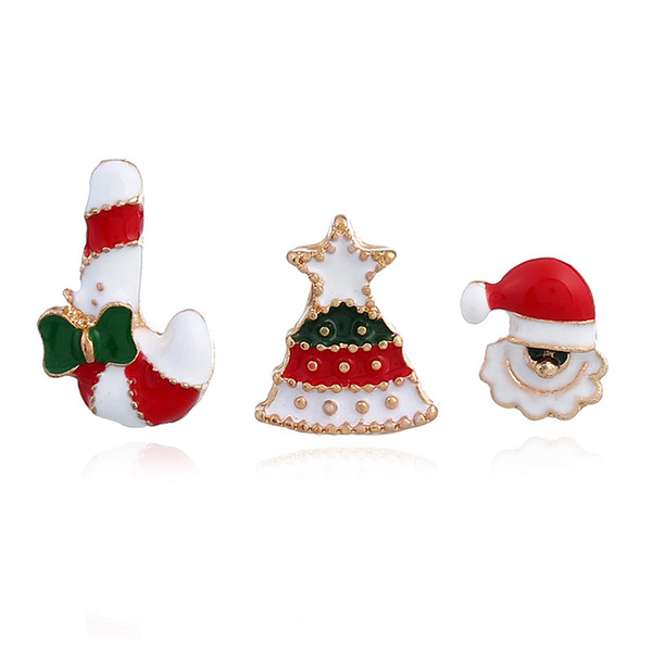 Wedding Accessories Jewelry Christmas Gift Pin Accessories Small Gifts Christmas Ornaments Socks Elk Christmas Tree Snowman