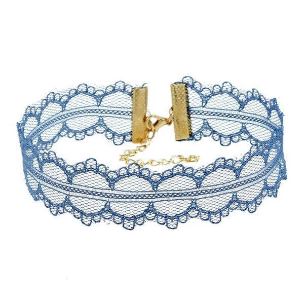 Jewelry Necklace Chain Wedding Accessories Korean Style Contracted Wind Many Styles Popular Lace Necklace Fashion Trend Street Patting Women