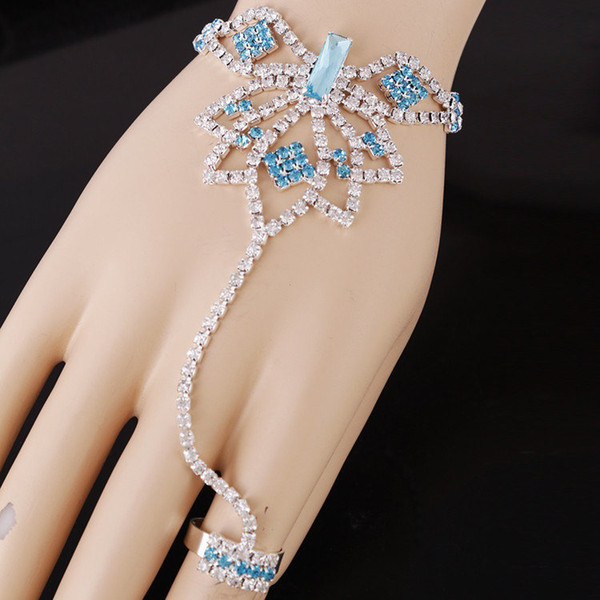 Hand back chain new fashion hand chain bride diamond jewelry wedding accessories accessories accessories