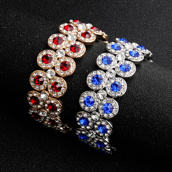 2019 Hot Sale Cheap Sale Bridal Bracelets Accessories Bridal Jewelry Sets Rhinestone Formal Brides Accessories Bangles & Cuffs