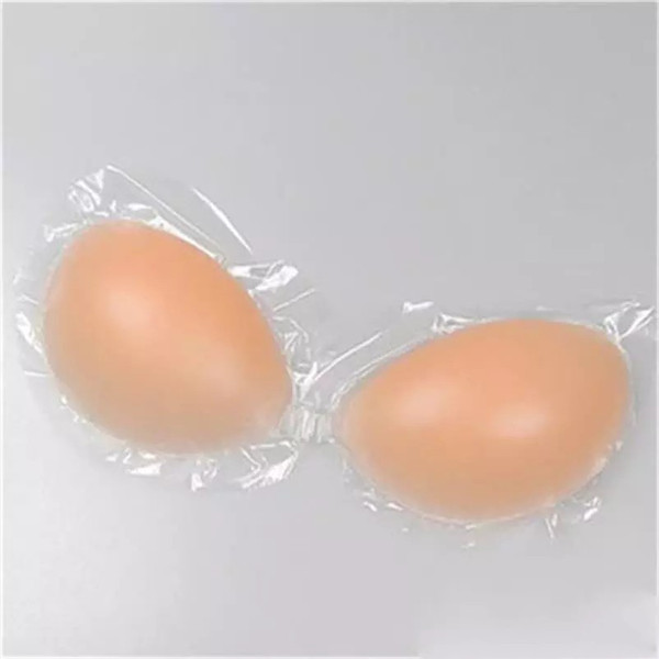 Sexy Lady's Invisible silicone free bra freebra Thickening stealth bra for Wedding/party Corsets Push Up Bra Cup A B C D