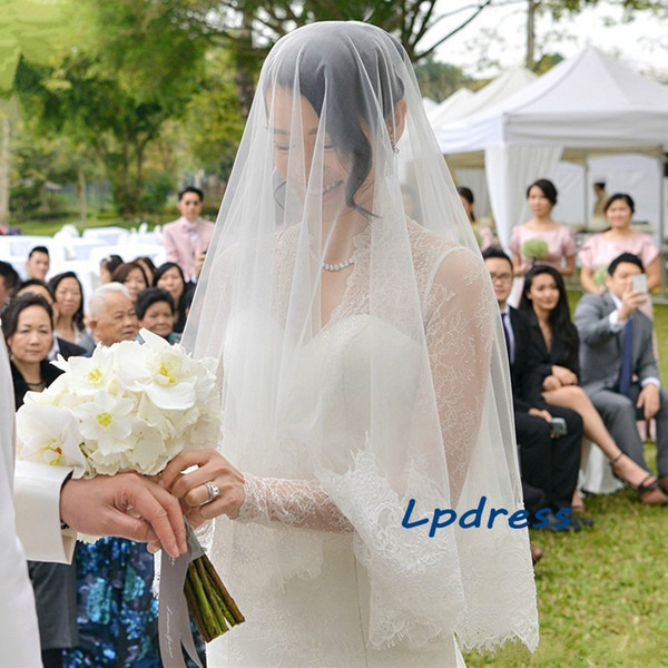 Ivory Wedding Veils Top Quality Bridal Veils Top Quality Wedding Accessories Ivory Bridal Veils Garden Style