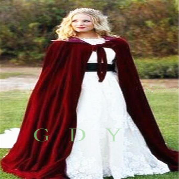 2019 Winter Bridal Cape Faux Fur Christmas Cloaks Jackets Hooded For Winter Wedding Bridal Wraps For Wedding Dresses Sweep Train