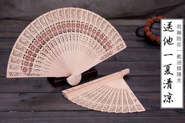 .Bridal Wedding Fans Chinese Wooden Fans Bridal Accessories Handmade 8'' Fancy Cheap Wedding Favours Small Gifts for Guests Ladies Hand Fans