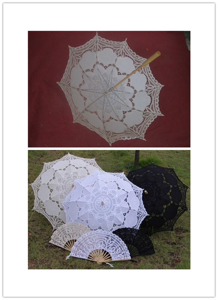 Wedding Decoration Hand Fan Wedding Decoration Hot Wedding Lace and Cut Out Hand Fan Fashion Beautiful and More Color Umbrella