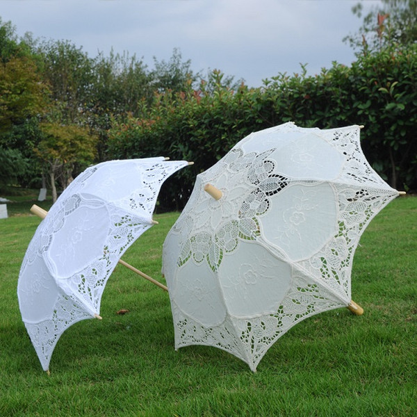 Wedding Lace Parasol Bridal Style Umbrella Retro Wedding Party Victorian Style Princess Style BD001