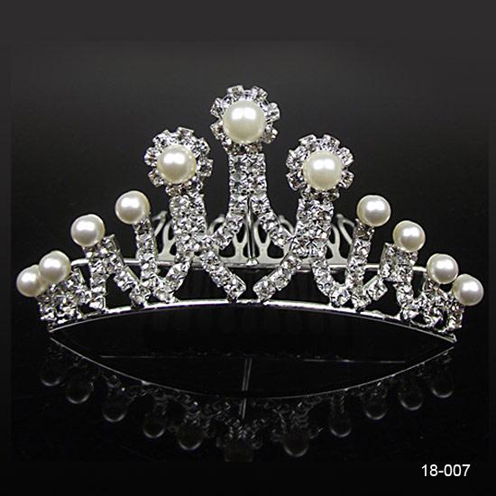 In Stock Rhinestone Crystal Wedding Party Prom wedding Crowns Band Princess Bridal Tiaras Hair Accessories Fashion