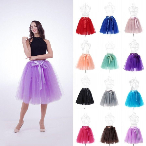 Girls Cheap Petticoats Tutu Skirts For Wedding Bridal Dress Women A Line Party Dress CPA1002