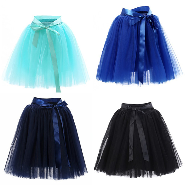 Cheap Short Skirts For Wedding Bridal Dress Puffy A Line Tulle Tutu Skirts Short Party Dresses Bridesmaid Gowns petticoats 7 Layers CPA1002