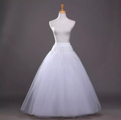 Organza Tulle Ball Gown Bridal Petticoat 2017 4 Layers Wedding Petticoat New Dance Wear For Gowns