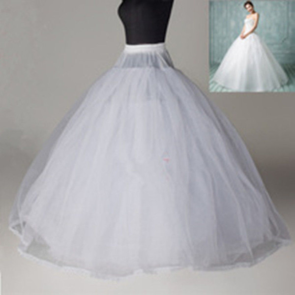 Newest Style WHITE 8 Layers No hoop Bridal Crinoline Petticoat Wedding Accessory Undergarment 8 layers no hoop underskirt soft petticoats