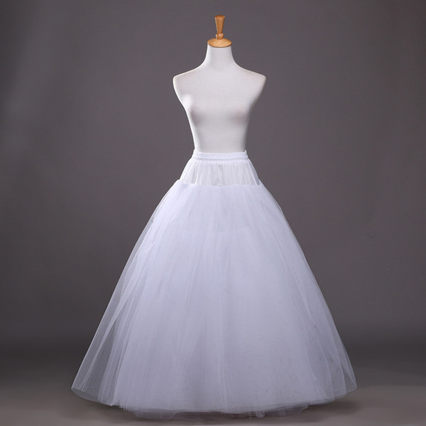 Organza Tulle Ball Gown Bridal Petticoat 2019 4 Layers Wedding Petticoat New Dance Wear For Gowns