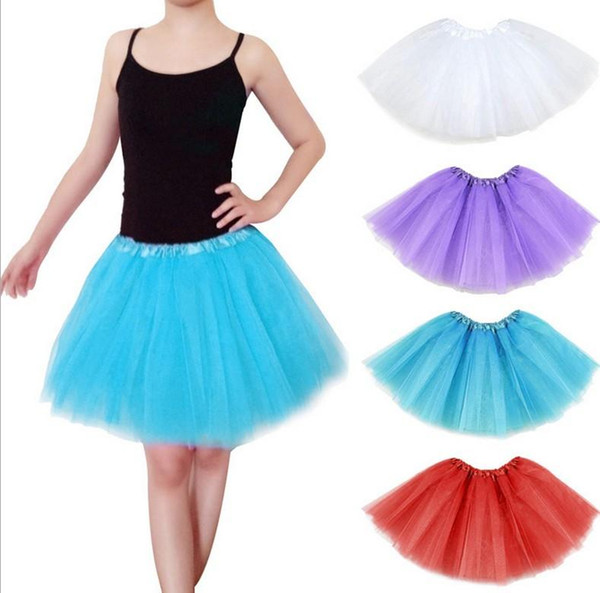 2015 Bridal Petticoats Women Girl Tulle Mini Skirts Dance Costume Ball Gown Christmas Party Stagewear Dresses Tutu Ballet Pettiskirt