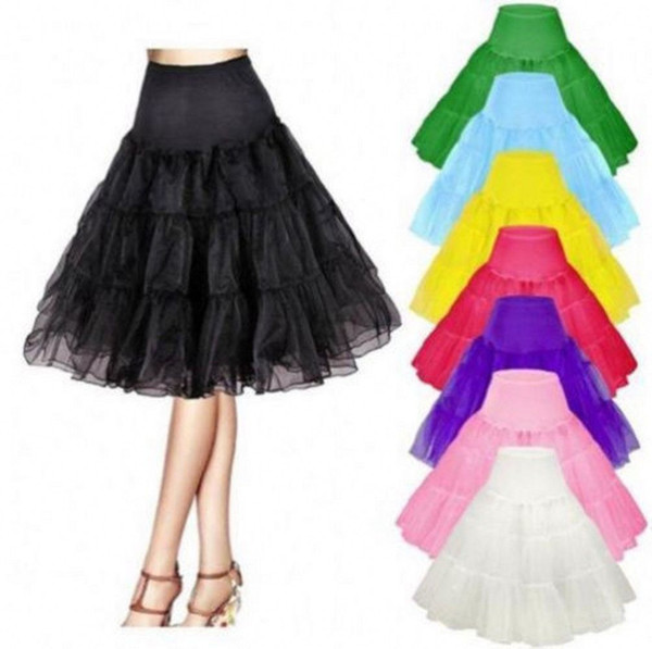 Women's 50s Vintage Rockabilly Petticoat 25