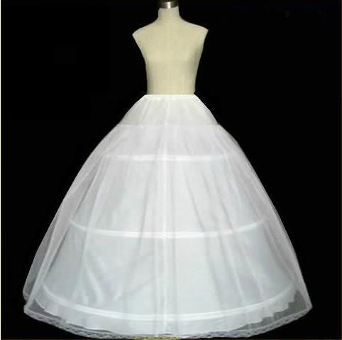 2016 Cheap Three Hoops Petticoats Wedding Dresses Bridal Underskirt New Wedding Dresses Ball Gown Bridal Accessories