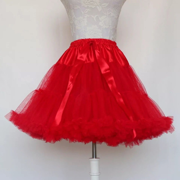 Ball Gown Underskirt Cosplay Swing Short Dress Petticoat Lolita Petticoat Ballet Tutu Skirt Rockabilly Crinoline for wedding