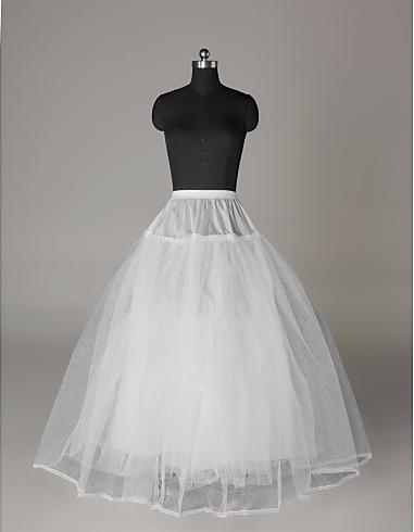 Nylon Full Gown Ball Gown 3 Tier Floor-length Slip Style/ babyonline Wedding Petticoats