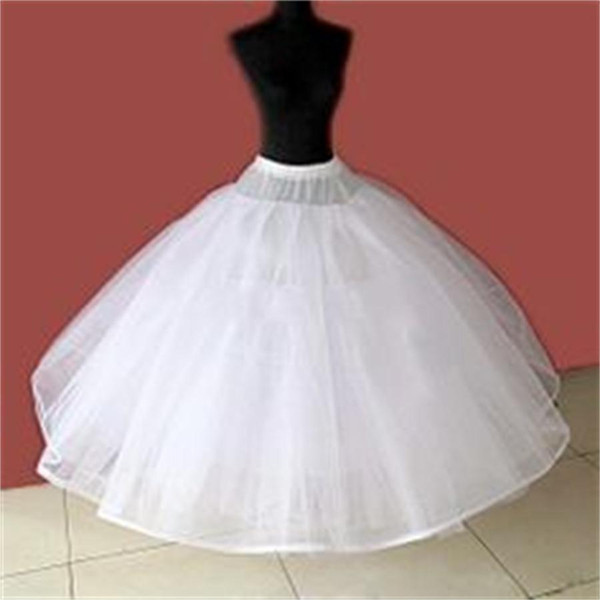 2015 New Cheap Petticoat No Hoop Underskirt Lace Edge Ball Gown For Bridal Dresses Wedding Accessory Undergarment Hot Sale