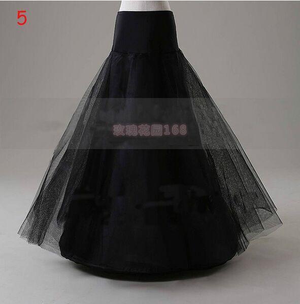 Women Bridal Petticoats Crinolines In Stock Cheap A Line Tulle Bridal Petticoats Wedding Lady Wear Underskirt Crinolines Bridal Slip