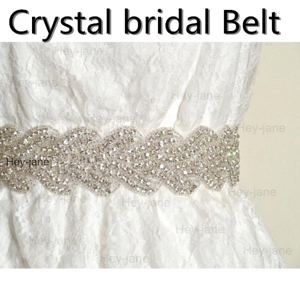 Free Shipping Glass Crystal Pearl Luxury Bridal Sashes Wedding Dress Belts Prom Party Homecoming Dress Belt