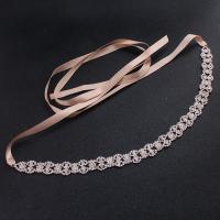 Rhinestone Belt classic knitting style wedding dress accessories hundred Bride Belt