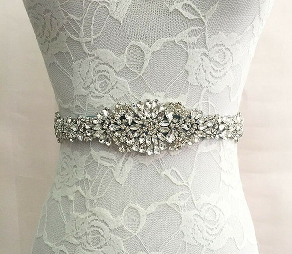 2017 Wedding Sashes High Quality Pretty Women Accessories Fashion Bride Bridesmaid Belt Fast Shipping Cheap Wedding Sashes 27*5cm