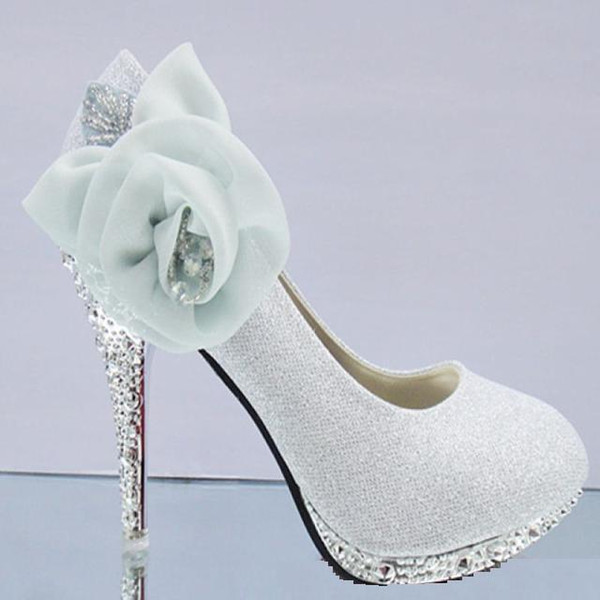 Fashion heels waterproof Shoes wedding shoes Bridal Shoes 4 colors in stock