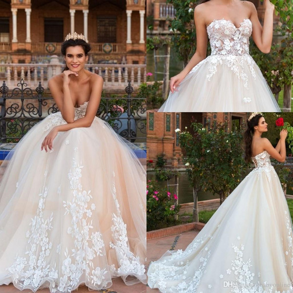 Sexy Backless Wedding Dresses Elegant Lace Appliques Off the Shoulder A Line Long Bridal Gowns Backless Wedding Dress 