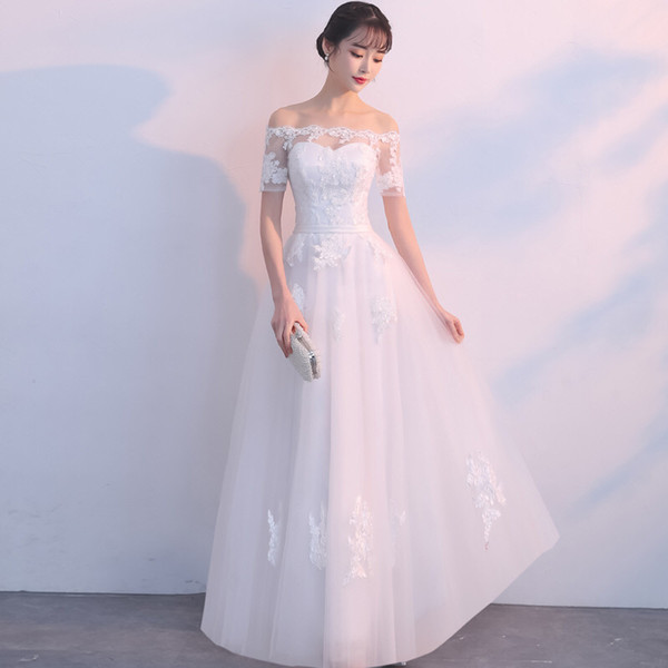 Tulle with Lace Appliques Beach Wedding Dresses Lace Up Wedding Gowns Summer Floor Length Bride Dress