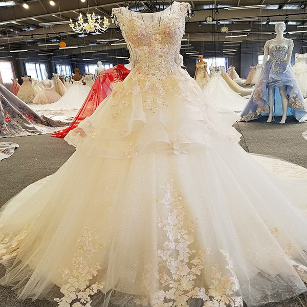 Off The Shoulder Wedding Dresses 2022Newest Design Classic Lace Gown Real Photos Online Shop China Lace Up Half Sleeve Lace Wedding Dresses