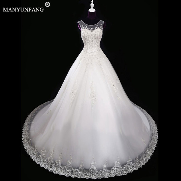 Fast Ball Gown Wedding Dresses vestidoos de noiva Empire Waist Backless Crystals Beads Real Photos Vestido De Noiva Curto