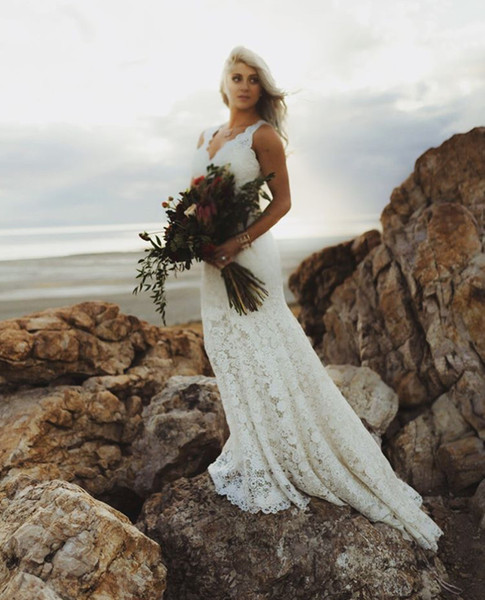 Bohemain Lace Mermadi Wedding Dresses New Arrival Beach Wedding Dress New Arrival Bridal Gowns