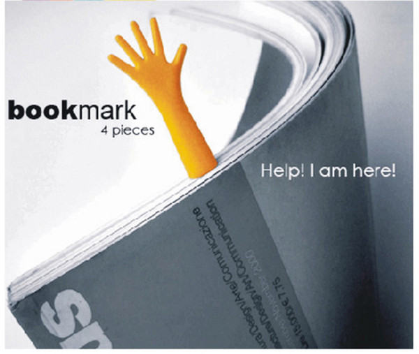 wedding gift 100pc=25set Help me i am here funny Bookmarks Bookmark Book Marks Promotioanl Gifts 95E